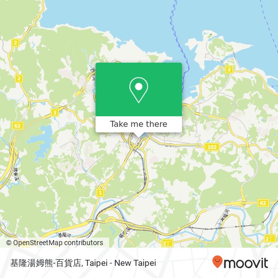 基隆湯姆熊-百貨店 map