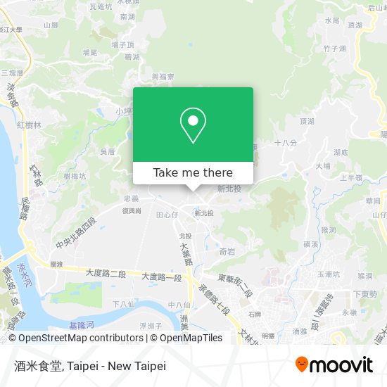 酒米食堂 map