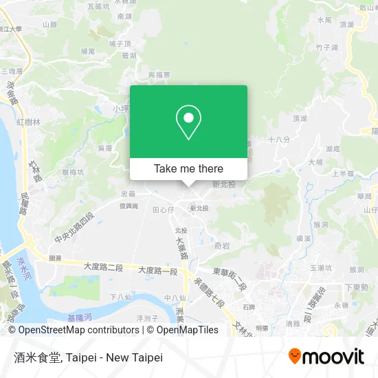 酒米食堂 map