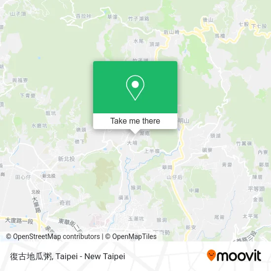 復古地瓜粥 map