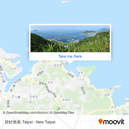碧砂渔港 map