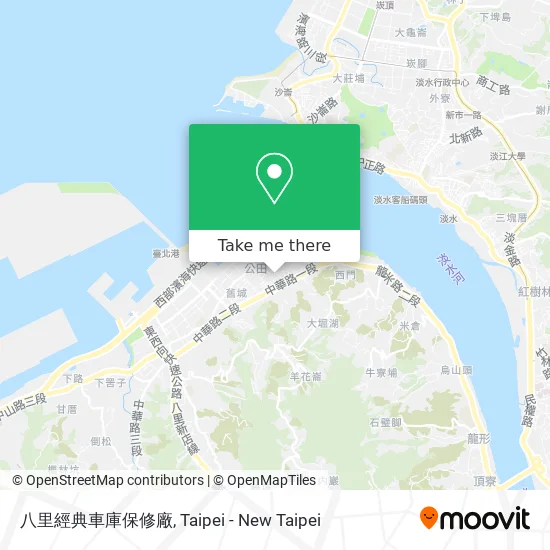 八里經典車庫保修廠 map