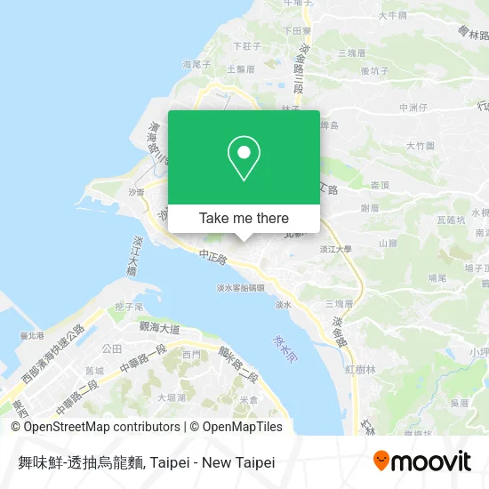 舞味鮮-透抽烏龍麵 map