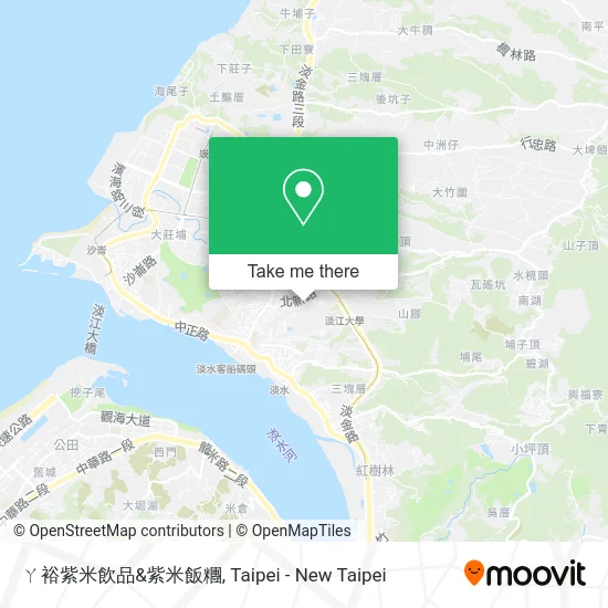 ㄚ裕紫米飲品&紫米飯糰 map