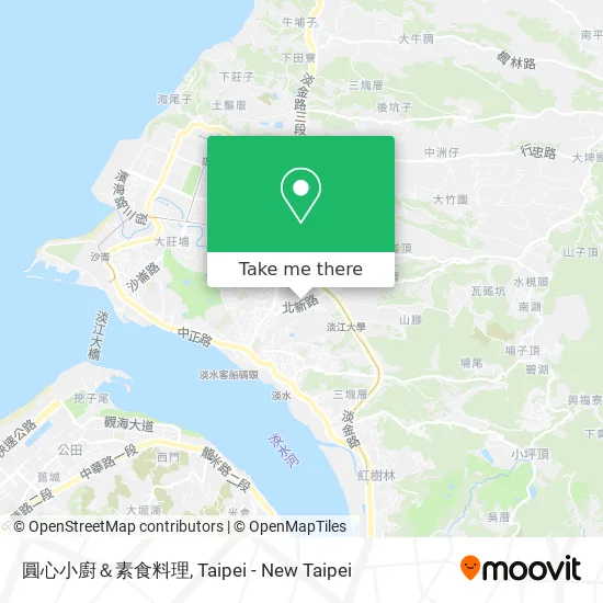 圓心小廚＆素食料理 map