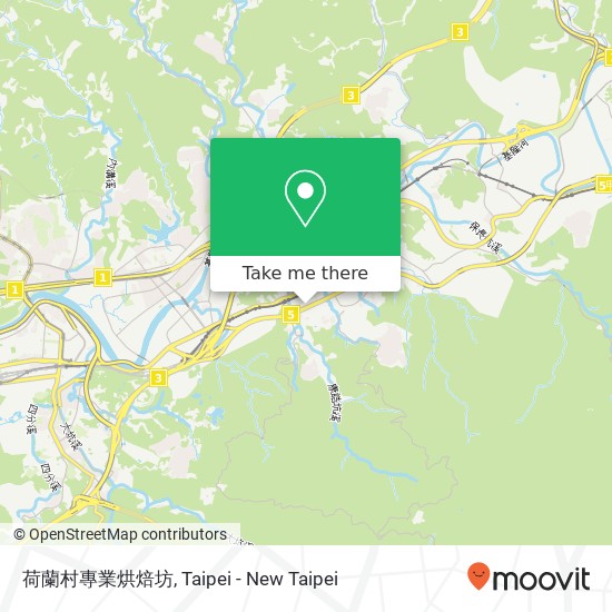 荷蘭村專業烘焙坊 map