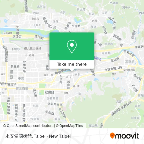 永安堂國術館 map