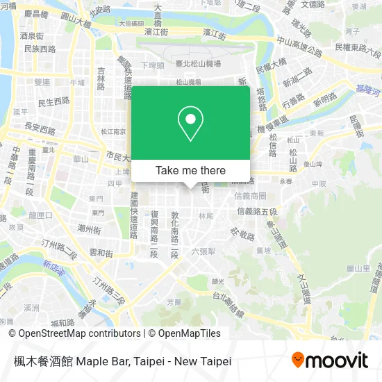 楓木餐酒館 Maple Bar map