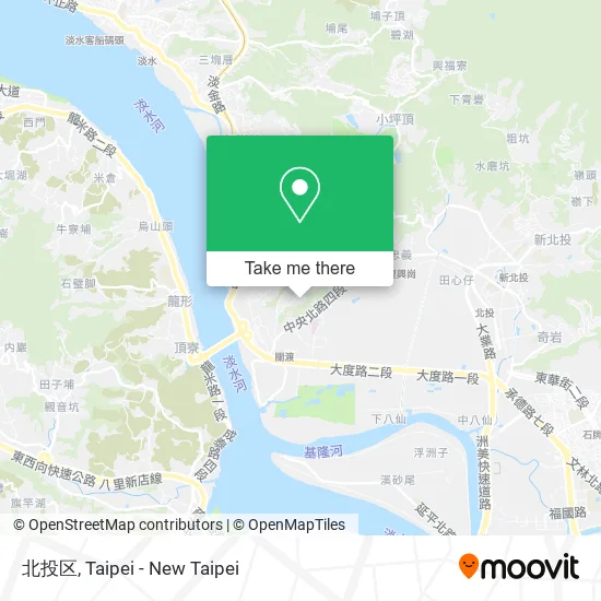 北投区 map