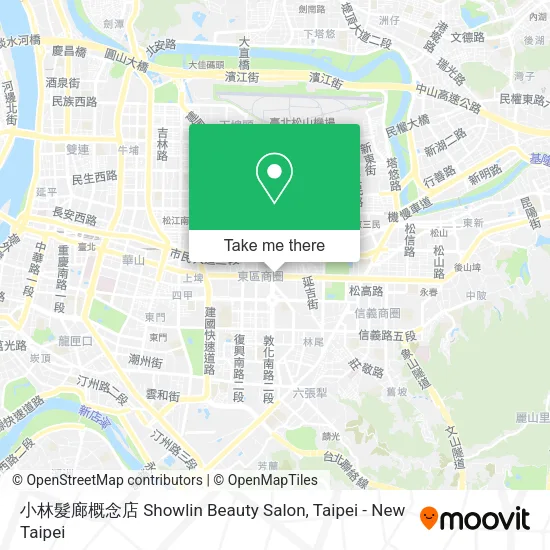 小林髮廊概念店 Showlin Beauty Salon地圖