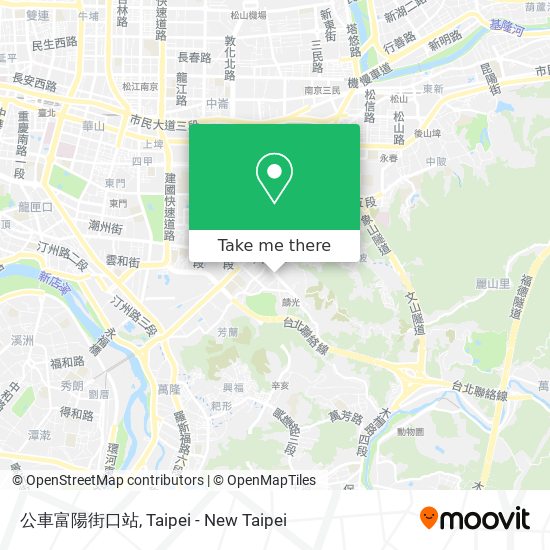 公車富陽街口站 map