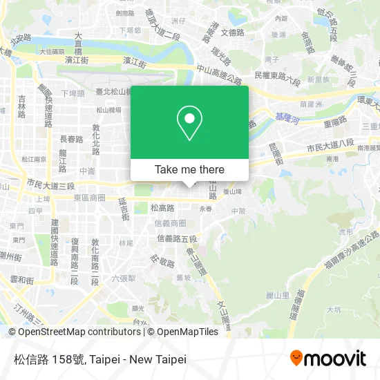 松信路 158號地圖