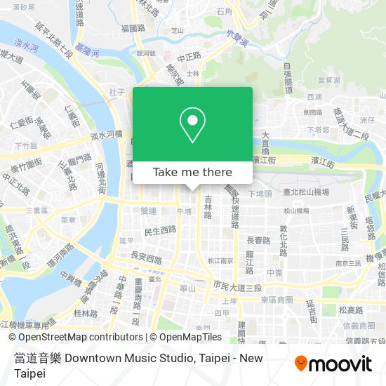 當道音樂 Downtown Music Studio map