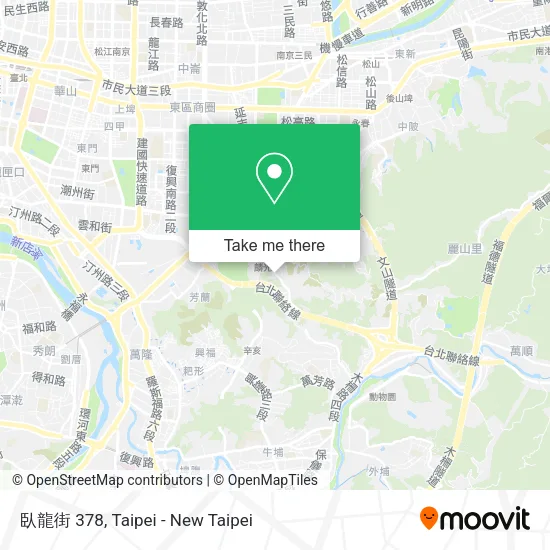 臥龍街 378 map