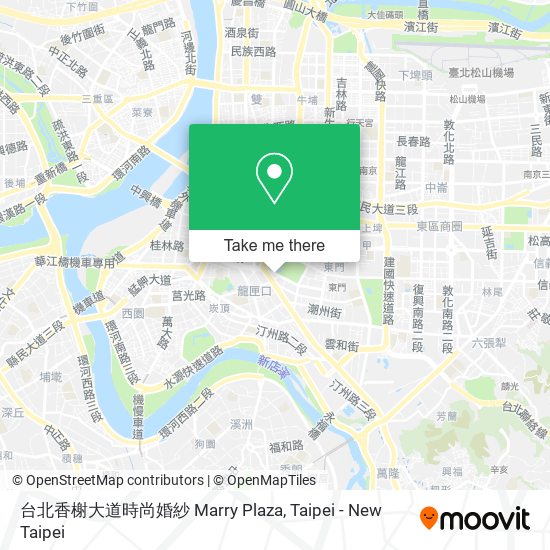台北香榭大道時尚婚紗 Marry Plaza map