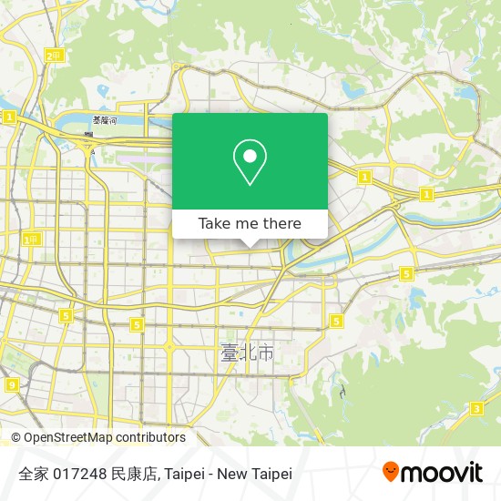 全家 017248 民康店 map