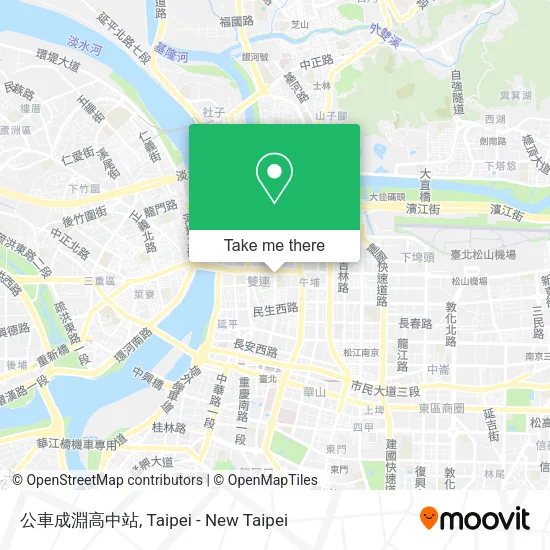 公車成淵高中站地圖