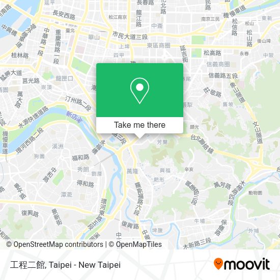 工程二館 map