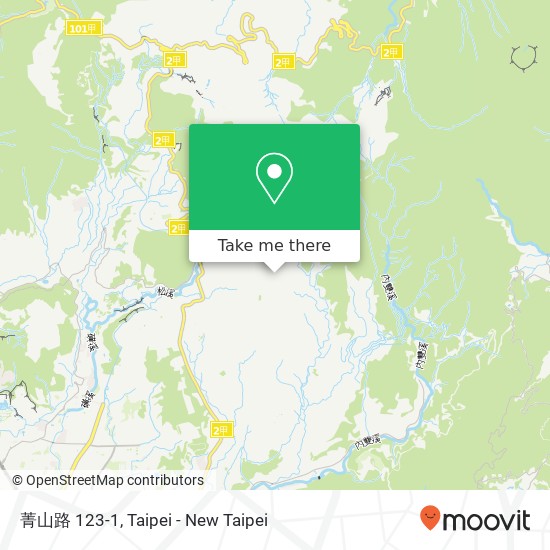菁山路 123-1 map