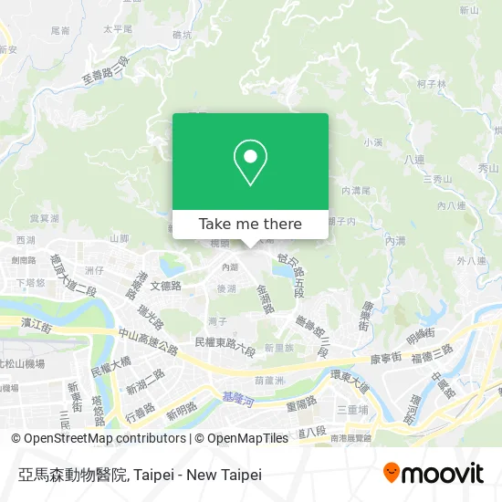亞馬森動物醫院 map