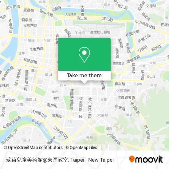 蘇荷兒童美術館@東區教室 map