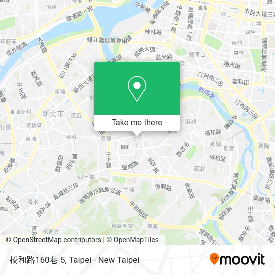 橋和路160巷 5地圖