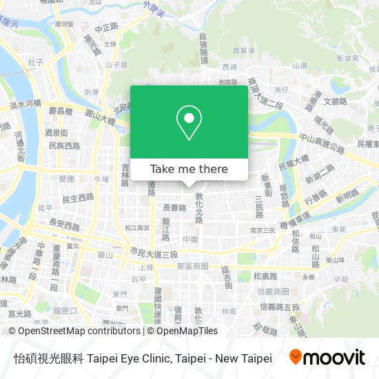 怡碩視光眼科 Taipei Eye Clinic map