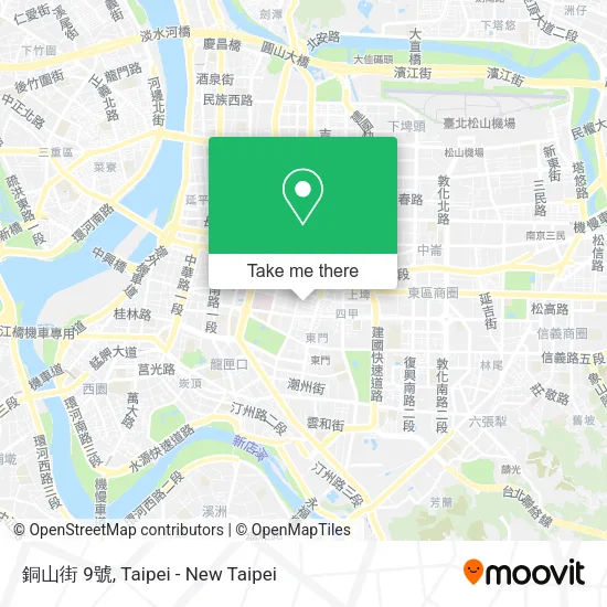 銅山街 9號地圖