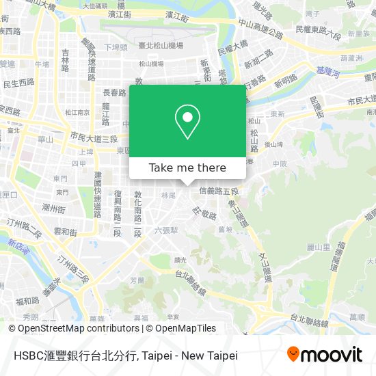 HSBC滙豐銀行台北分行 map
