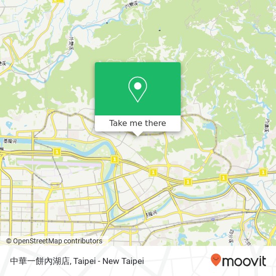 中華一餅內湖店 map