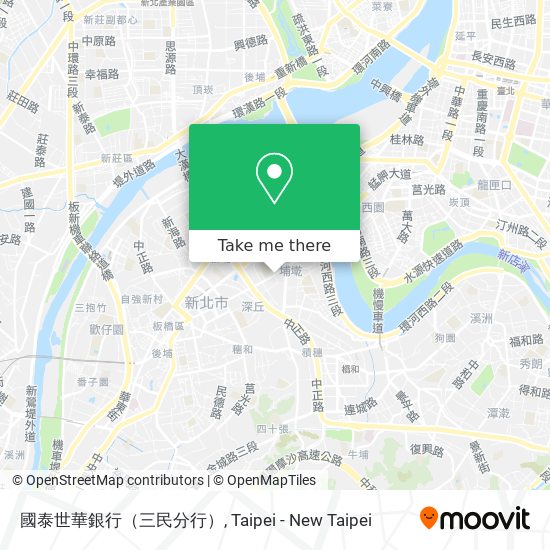 國泰世華銀行（三民分行） map