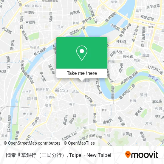 國泰世華銀行（三民分行）地圖