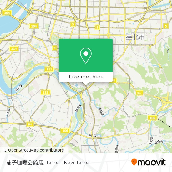 茄子咖哩公館店 map