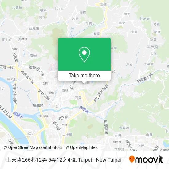 士東路266巷12弄 5弄12之4號地圖
