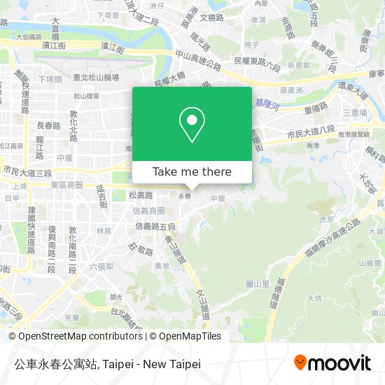 公車永春公寓站 map