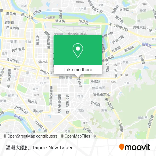 溫洲大餛飩地圖