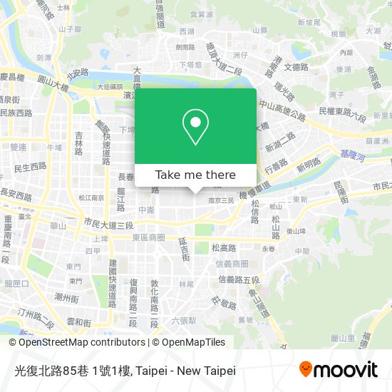 光復北路85巷 1號1樓 map
