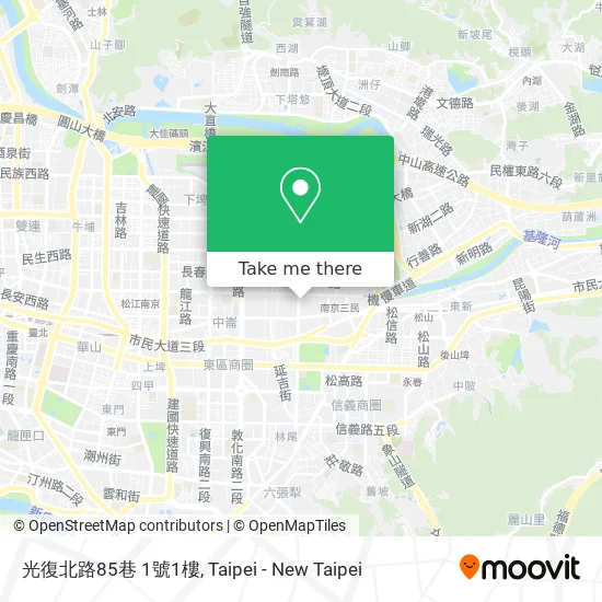 光復北路85巷 1號1樓 map