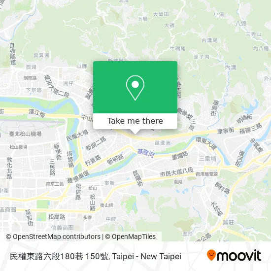 民權東路六段180巷 150號 map