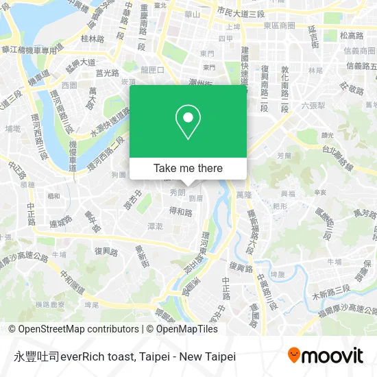 永豐吐司everRich toast地圖