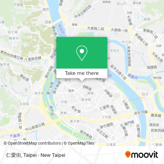 仁愛街 map