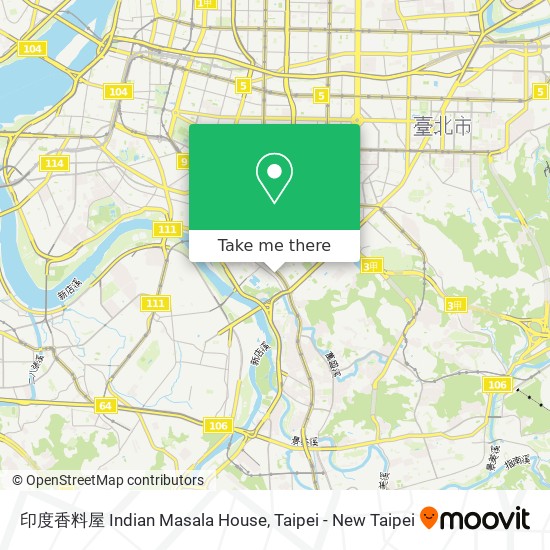 印度香料屋 Indian Masala House map