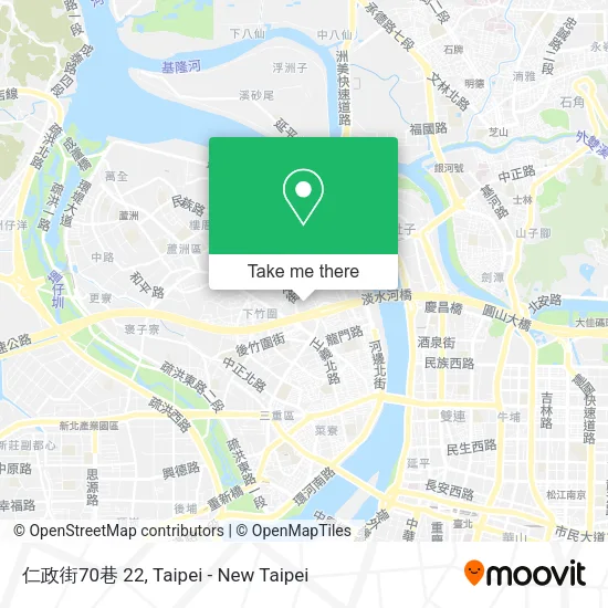 仁政街70巷 22地圖