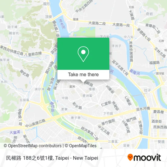 民權路 188之6號1樓地圖