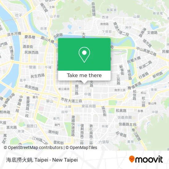 海底撈火鍋 map
