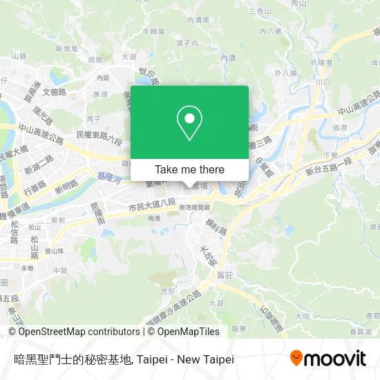 暗黑聖鬥士的秘密基地 map
