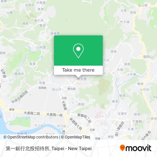 第一銀行北投招待所 map