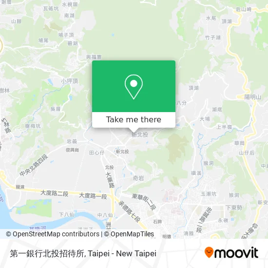 第一銀行北投招待所 map