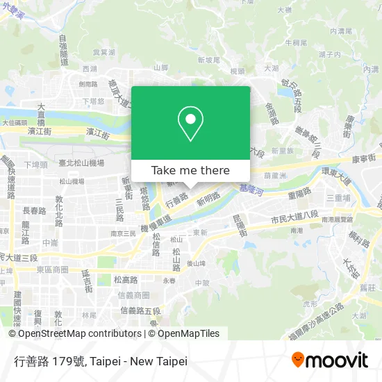 行善路 179號 map