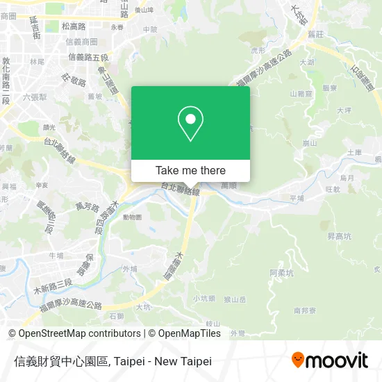信義財貿中心園區地圖